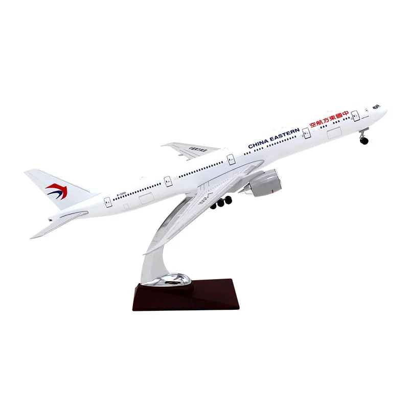 Модель самолета China East Airlines Боинг 777 модель из сплава высокого качества с литым