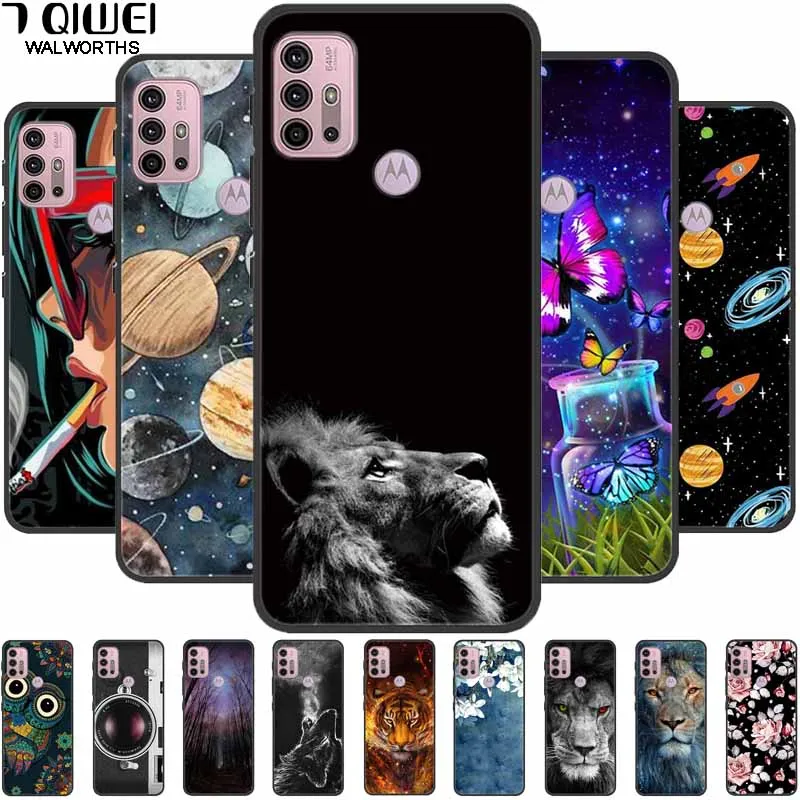 Силиконовый чехол для Motorola Moto G30 чехлы G 30 из мягкого ТПУ телефона G10 Capa 10 6 5 дюймов