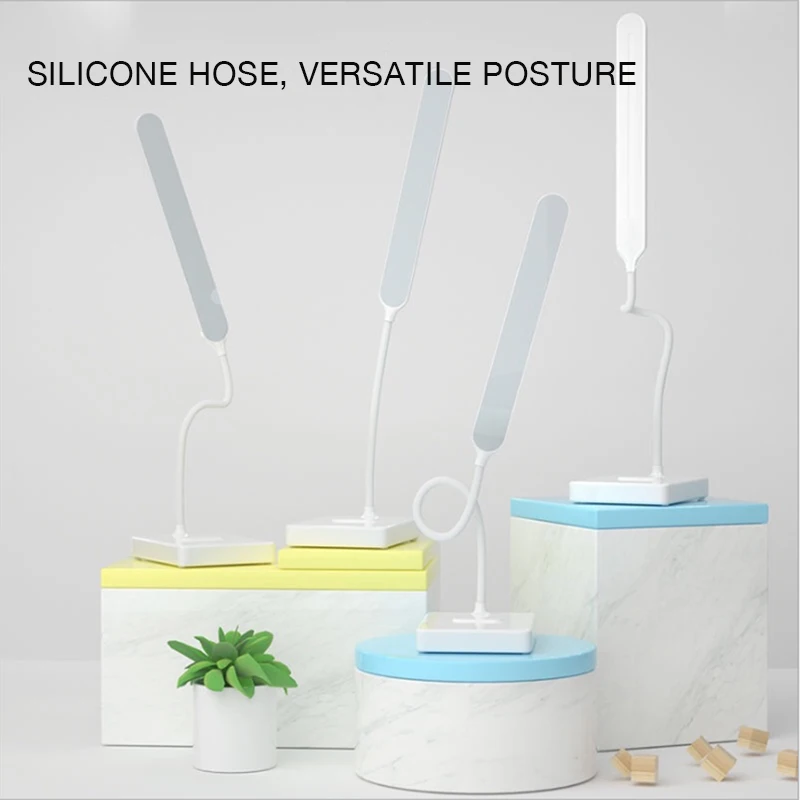 

LED Desk Lamp Kids Reading Lights USB Eye Protection Touch Switch Folding Table Lamp Home Dimmable Work Office Lamp Desktop