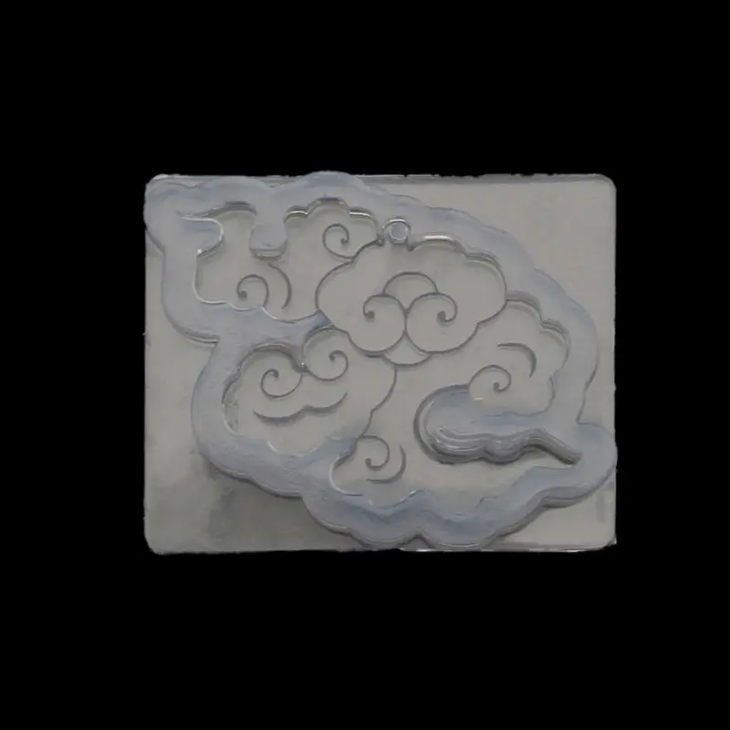 DIY Милая маска кролика облако подвеска силиконовая смола Форма Инструменты для