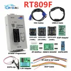Новейший программатор RT809F ISPRT809 lcd usb, инструменты для ремонта 24-25-93 serise IC с 11 переходниками