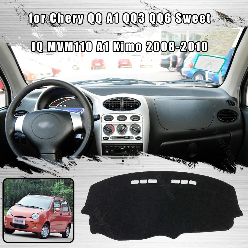 

Car Dashboard Cover Dash Mat for Chery QQ A1 QQ3 QQ6 Sweet IQ MVM110 A1 Kimo 2008-2010 Auto Non-slip Sun Shade Pad Carpet