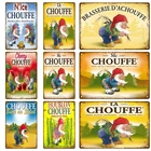 Металлическая подвеска La Chouffe, плакат для бара, аксессуары для украшения комнаты, винтажный Настенный декор на стену, настенная пластина