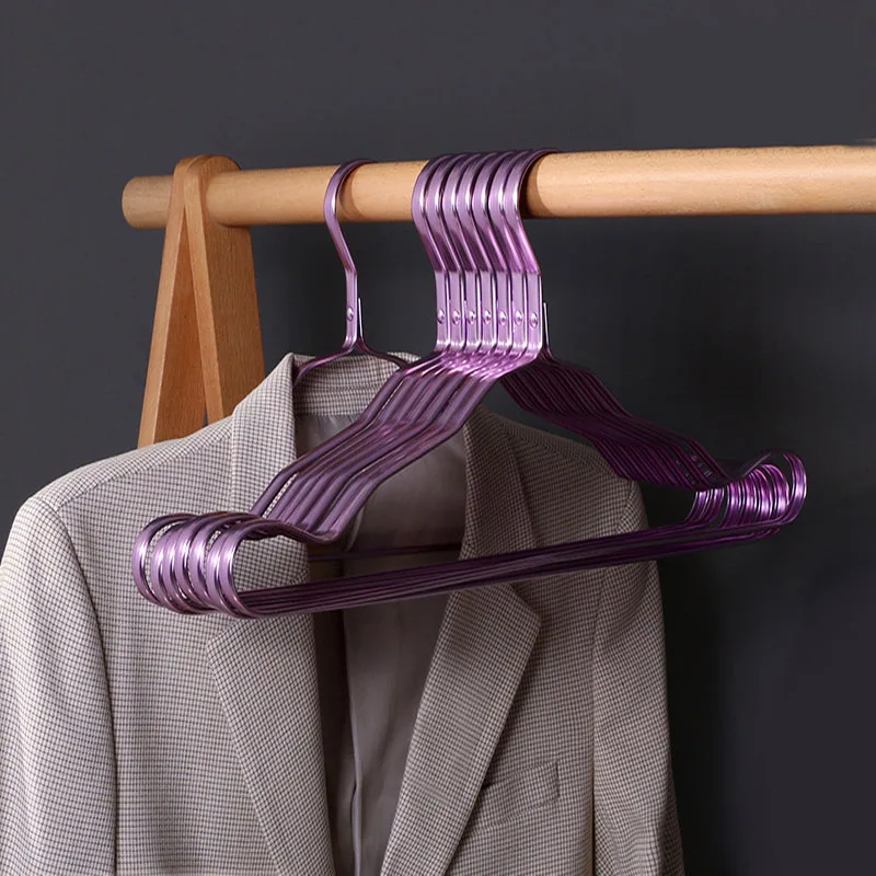 10 шт. вешалка для одежды из алюминиевого сплава|Вешалки и крючки| |