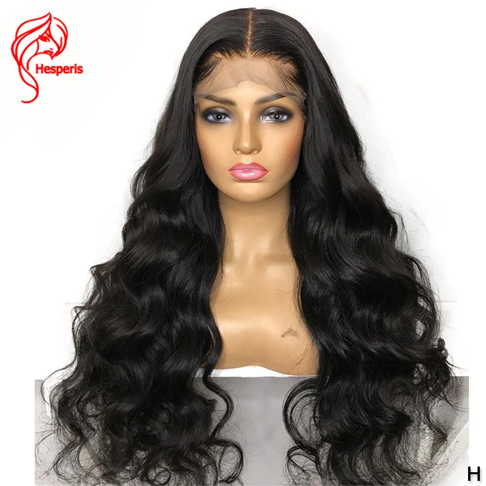 Hesperis 250 плотность кружевные парики волнистые человеческие волосы 5x4 5 шелковая