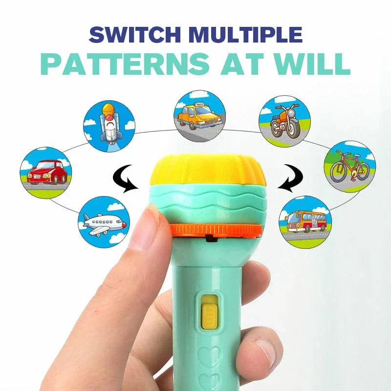 Детская игрушка-проектор с фонариком более 80 видов животных | Лампы и освещение