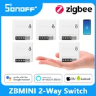 Умный светильник ель SONOFF ZBMINI Zigbee, модуль двухстороннего управления, работает с приложением Smartthing Alexa Google Home