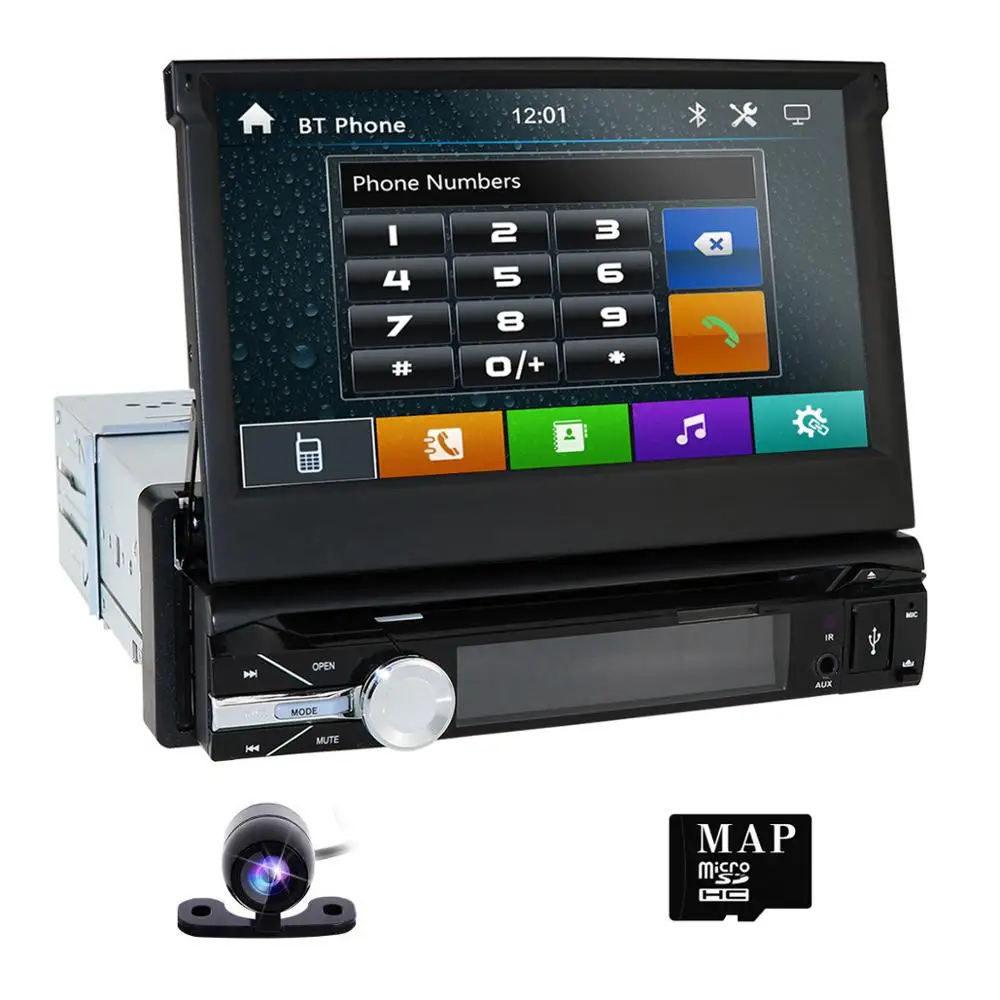 DAB 1 din радио автомобильный dvd плеер gps навигатор магнитофон Автомагнитола