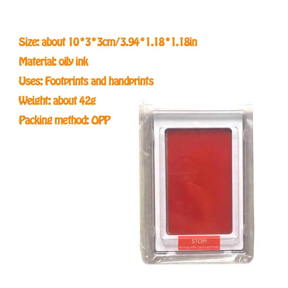 Детский отпечаток пальца и руки чернила анти-подделка рук ног штамп