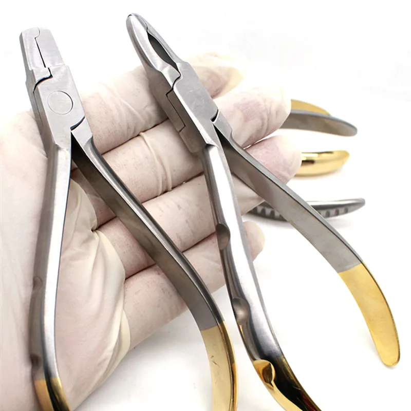 

Dental Crown Crimping Contouring Johanson Plier Stainless Steel Hemming or Necking Forceps Dentistry Instruments Medical Tools