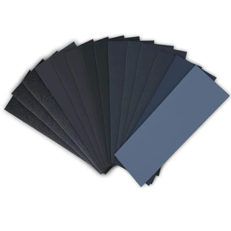 

42PCS Wet Dry Sandpapers 120-3000 Grit Sanding Paper Sheets For Wood Polishing