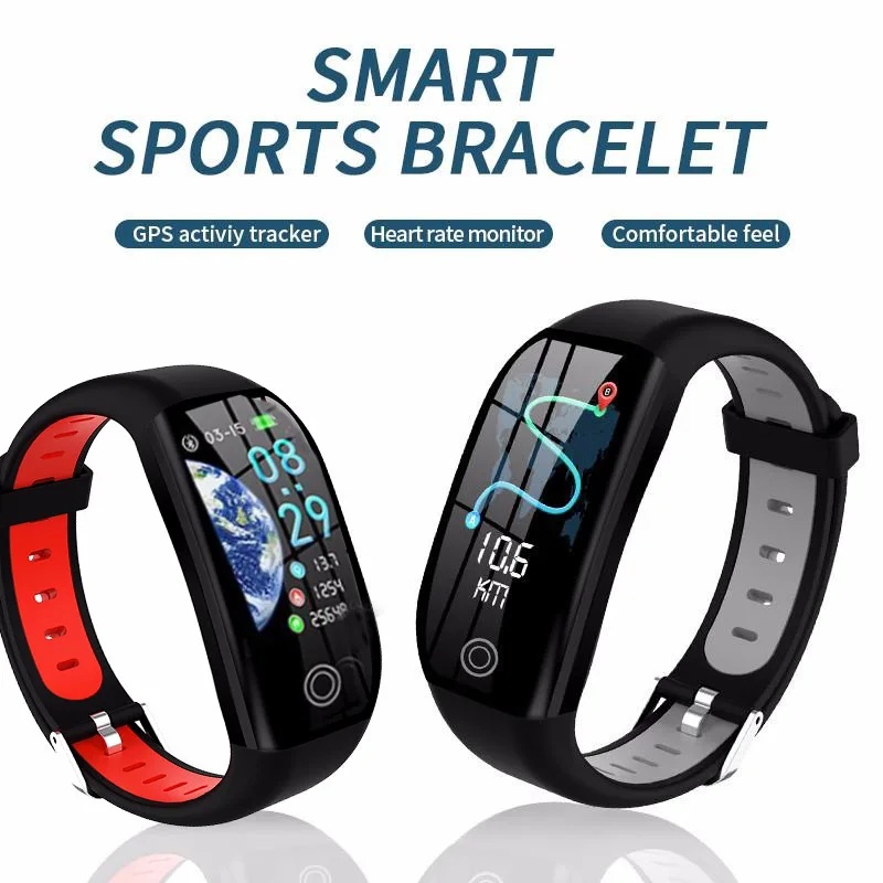Умный спортивный браслет IP68 водонепроницаемый GPS напоминание о сообщениях Пульс