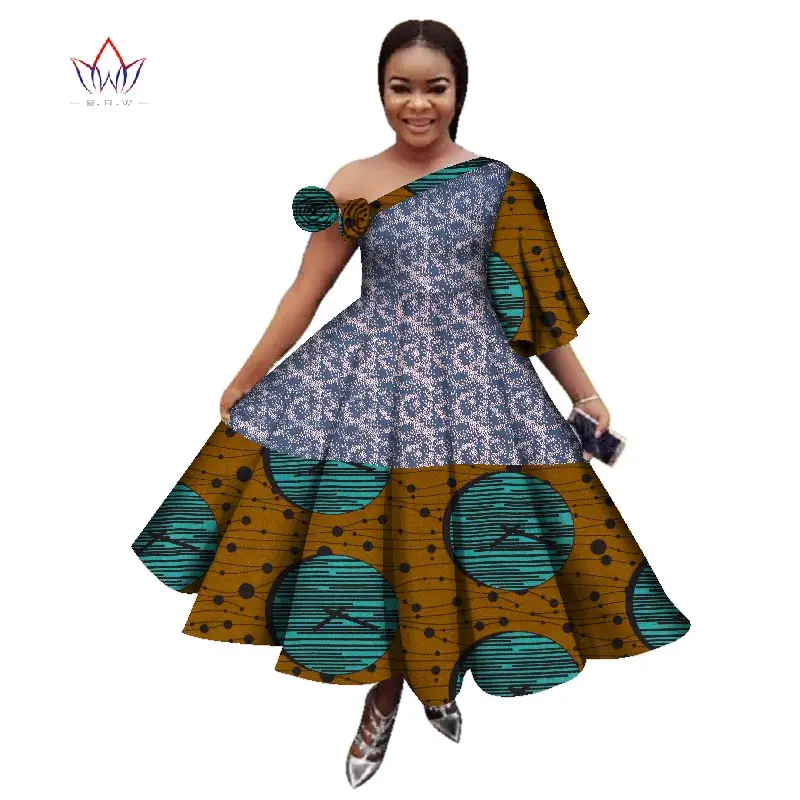 Новое поступление летнее женское платье повседневные Дашики с принтом