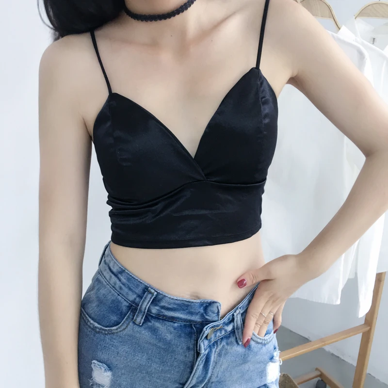 Топ женский кружевной на тонких бретелях | Женская одежда