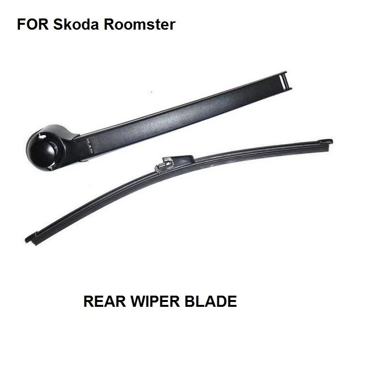 

For Skoda Roomster 5J 2006-2014 MPV Rear Window Windshield Wiper Arm+Blade Set New