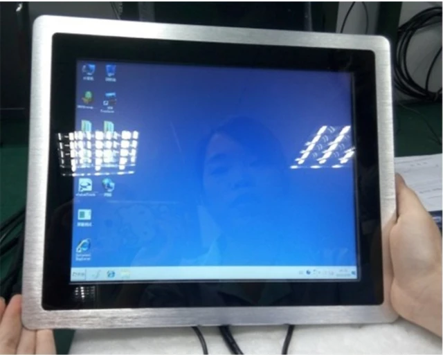 17 inch capacitive industrial grade touch screen monitor, OEM resistive