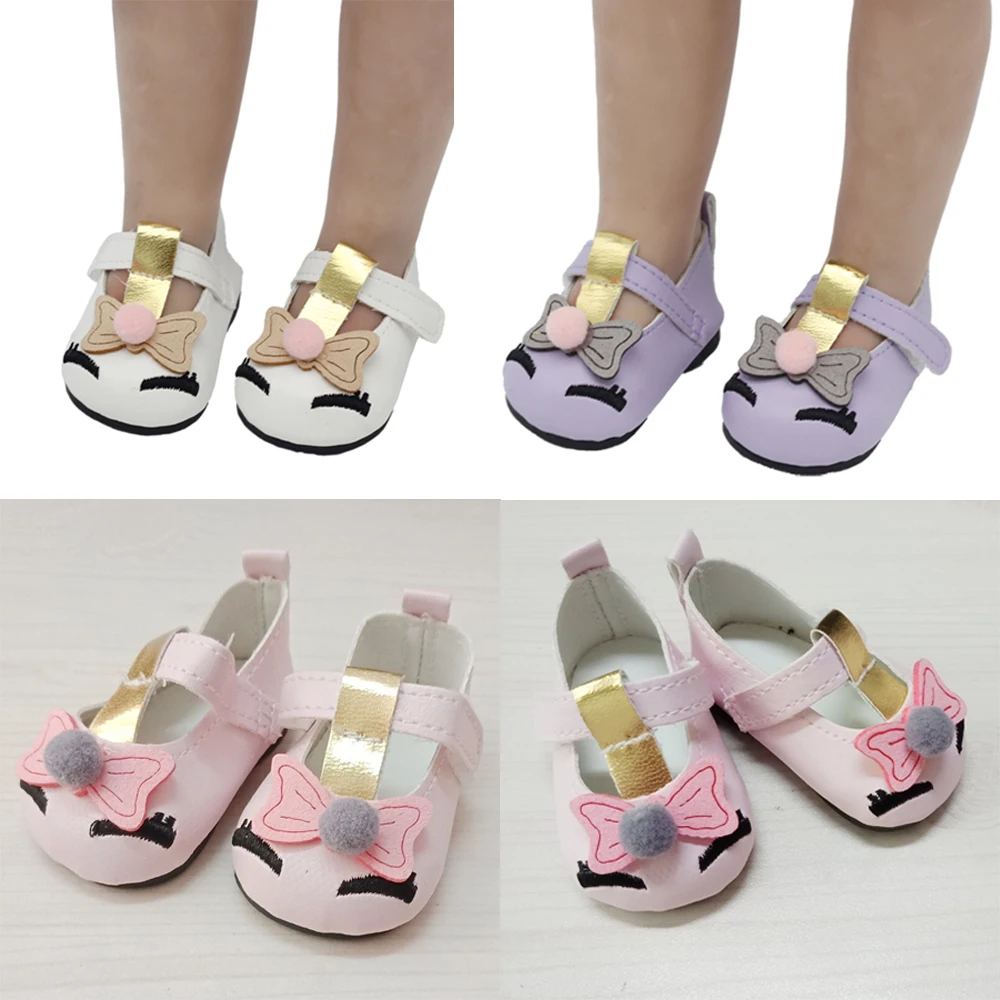 Куклы для девочек 18 дюймов милые модельные туфли мокасины из искусственной кожи