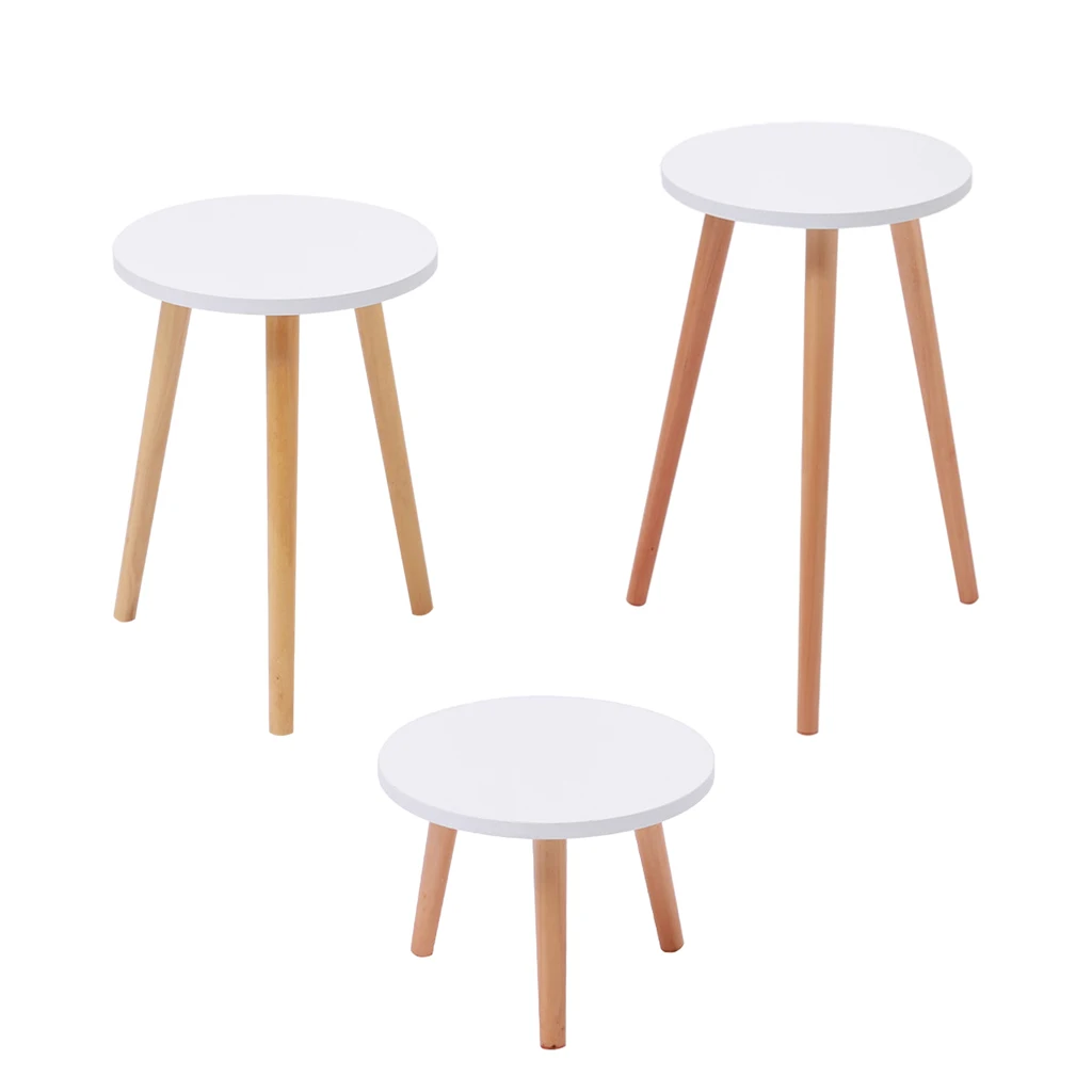 Подставка для комнатных растений деревянная подставка Круглый держатель | Дом и