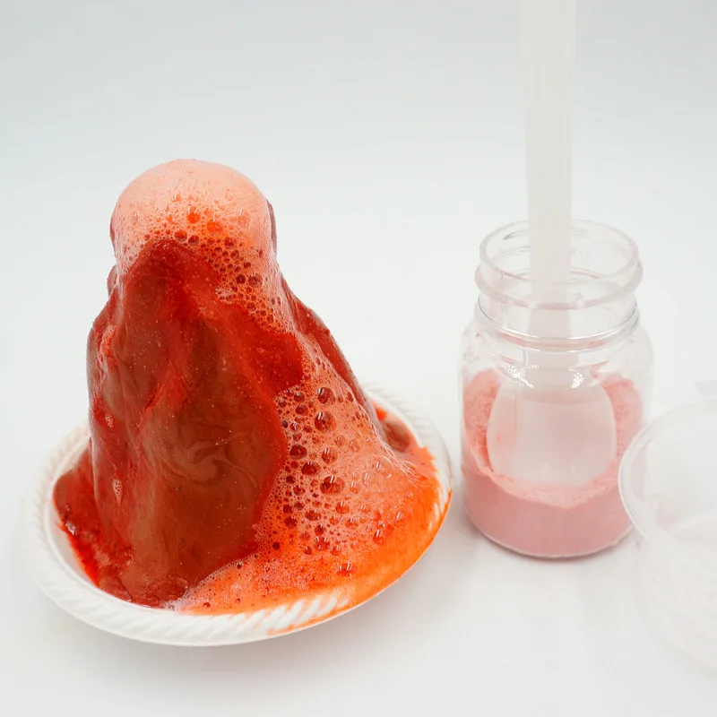 

Experiment Paperback Simulation of Volcanic Eruption Chemical Experiment Material Safety and Environmental Protection Volcan