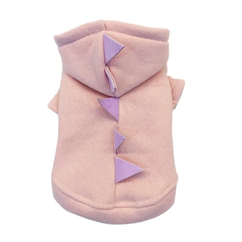 2018 Одежда для собак забавное пальто милая одежда косплея динозавра щенка зимние