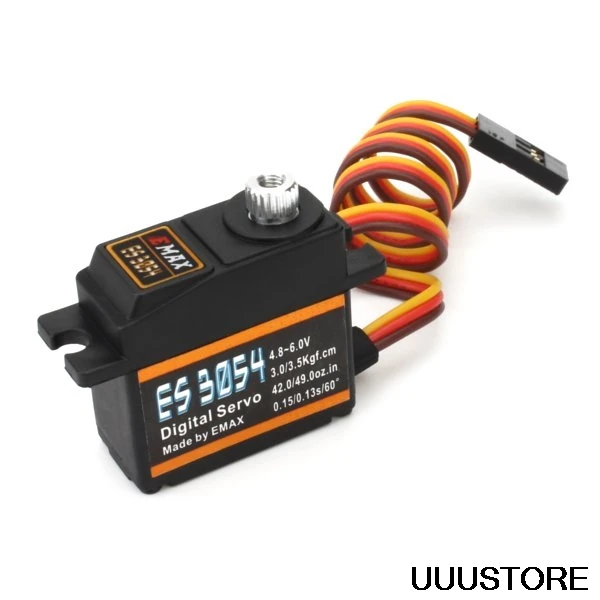 Emax ES3054 17g 3 5 кг 0.13sec 23T Металлическая Шестерня цифровой сервопривод для RC самолета