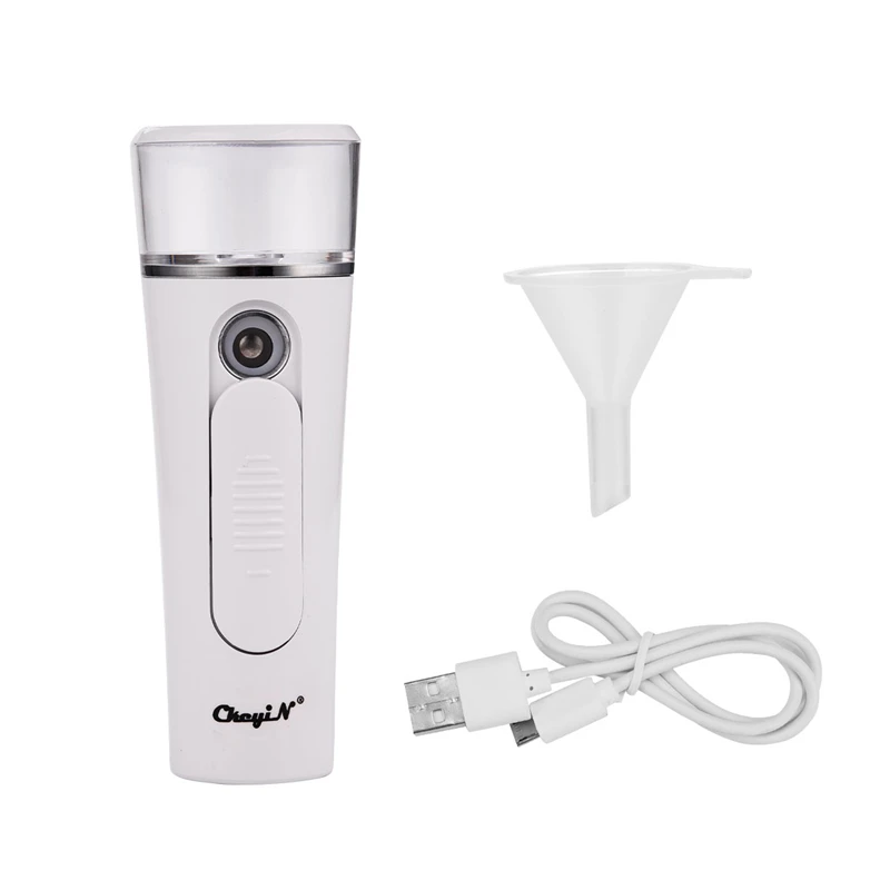

Portable Nano Mist Sprayer Facial Steamer Moisturizing Beauty Instrument USB Charge Handy Atomization Mister Device Beauty Tool