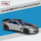 Модели гоночных автомобилей Maisto, литые под давлением, 1:24, 2017, Corvette, вращающиеся высокие колеса, легкосплавная модель автомобиля