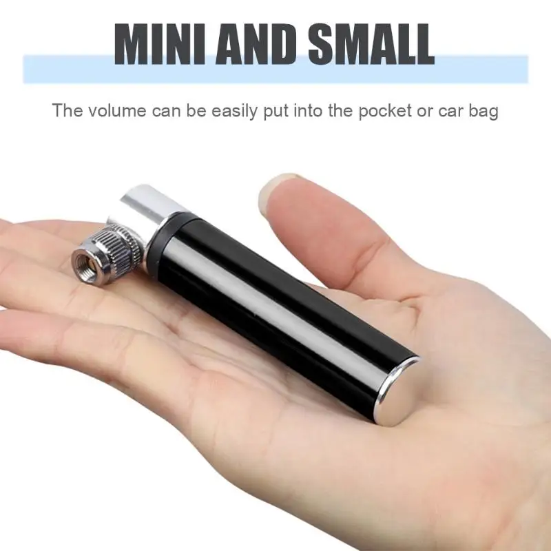 Портативный мини MTB велосипеда высокое Давление воздушный насос алюминиевый