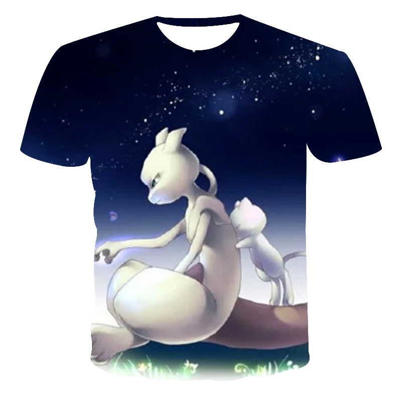 

New comfortable street style 3D cartoon print in 2021 summer classic casual cool fashion casual cartoon T-shirt