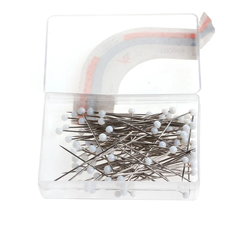 100 шт. жемчуг круглый носок шпильки швейная корсаж Прямые Diy Швейные для