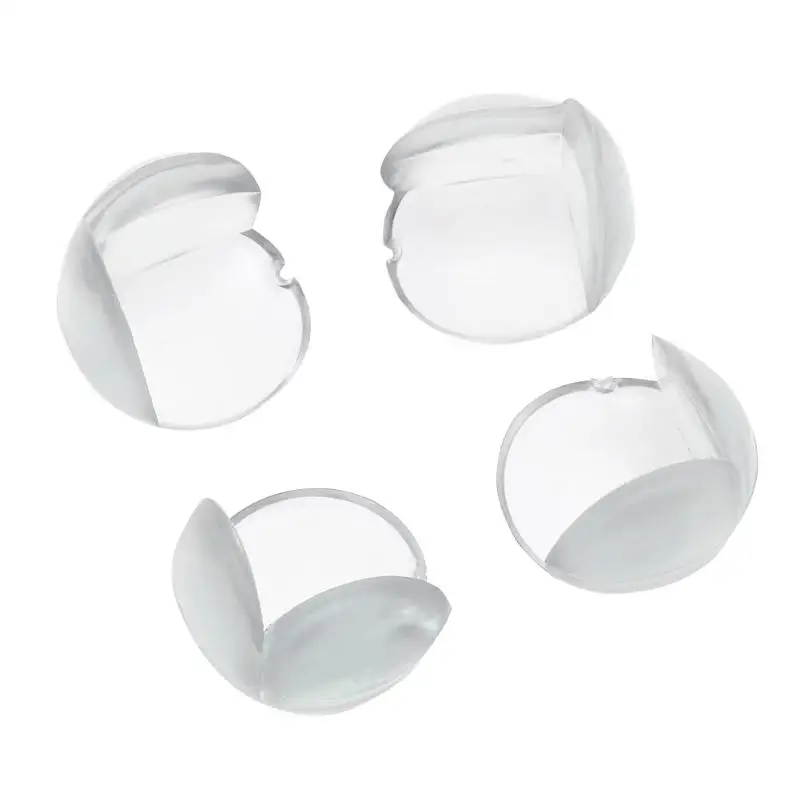 4 шт круглая защита для угла края крышки удобный практичный дизайн анти
