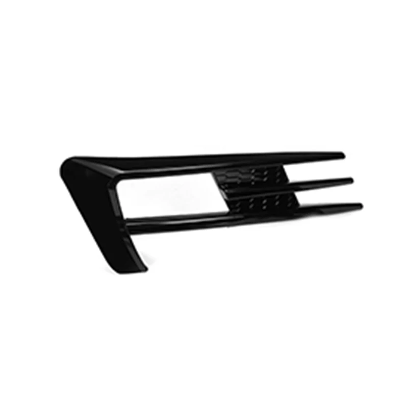 

ABS Car Front Fog Lamp Eyebrow Wind Knife Cover Trim For Golf MK7 2014-2017 Fog Light Eyebrow Eye Lid