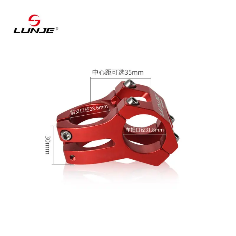 Высокопрочный велосипедный стержень из алюминиевого сплава CNC 31 8*35 мм