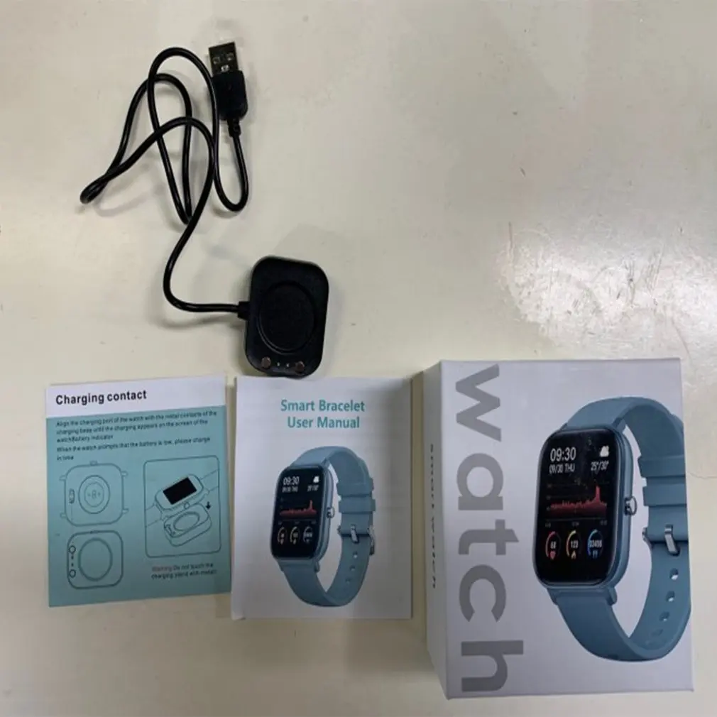 

P8 IP67 Waterproof 1.4 Inch Full Touch Screen Heart Rate Blood Smart Sports Watch