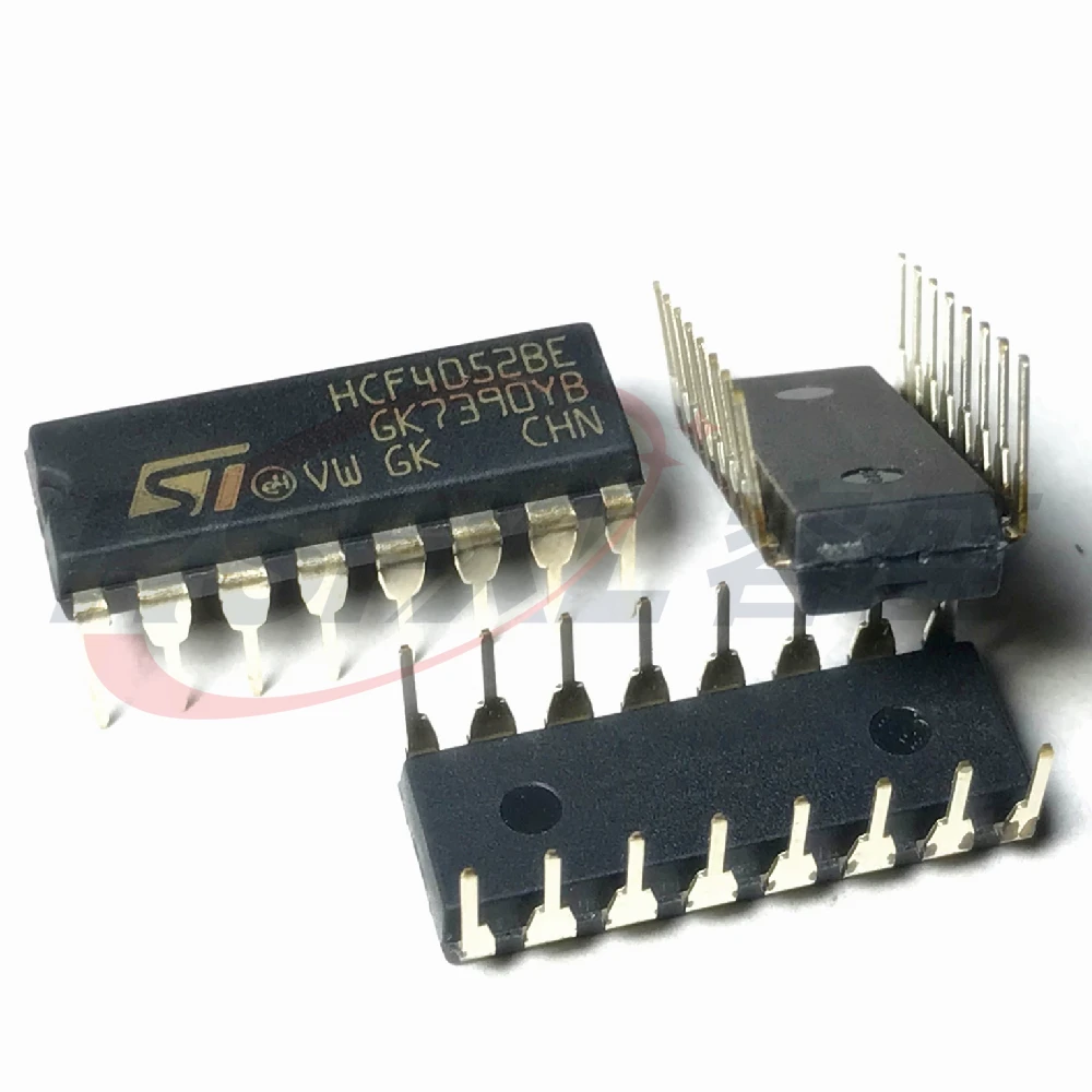 HCF4052BE HCF4052B HCF4052 4052 DIP 16P новый оригинальный 10 шт./лот|Интегральные схемы| |