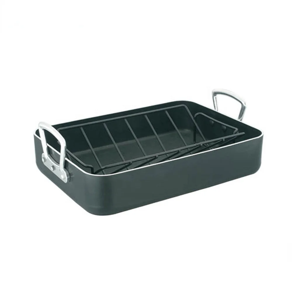 

Mesh Roasting Alum Square Pan