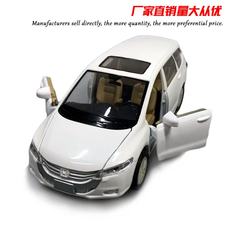 1/32 Масштаб Модель автомобиля игрушки Honda odysley 14 см длина литой металл автомобиль