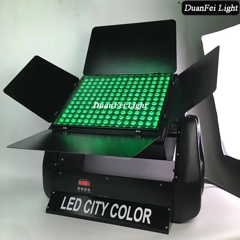 (Roadcase) 2 шт. 180x3 Вт rgb dmx светодиодная настенная мойка для строительства стены