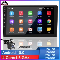 4 core 2 din 9 inch gps wifi bluetooth player universal auto stereo android multimedia player car radio android 10 0 1g2g