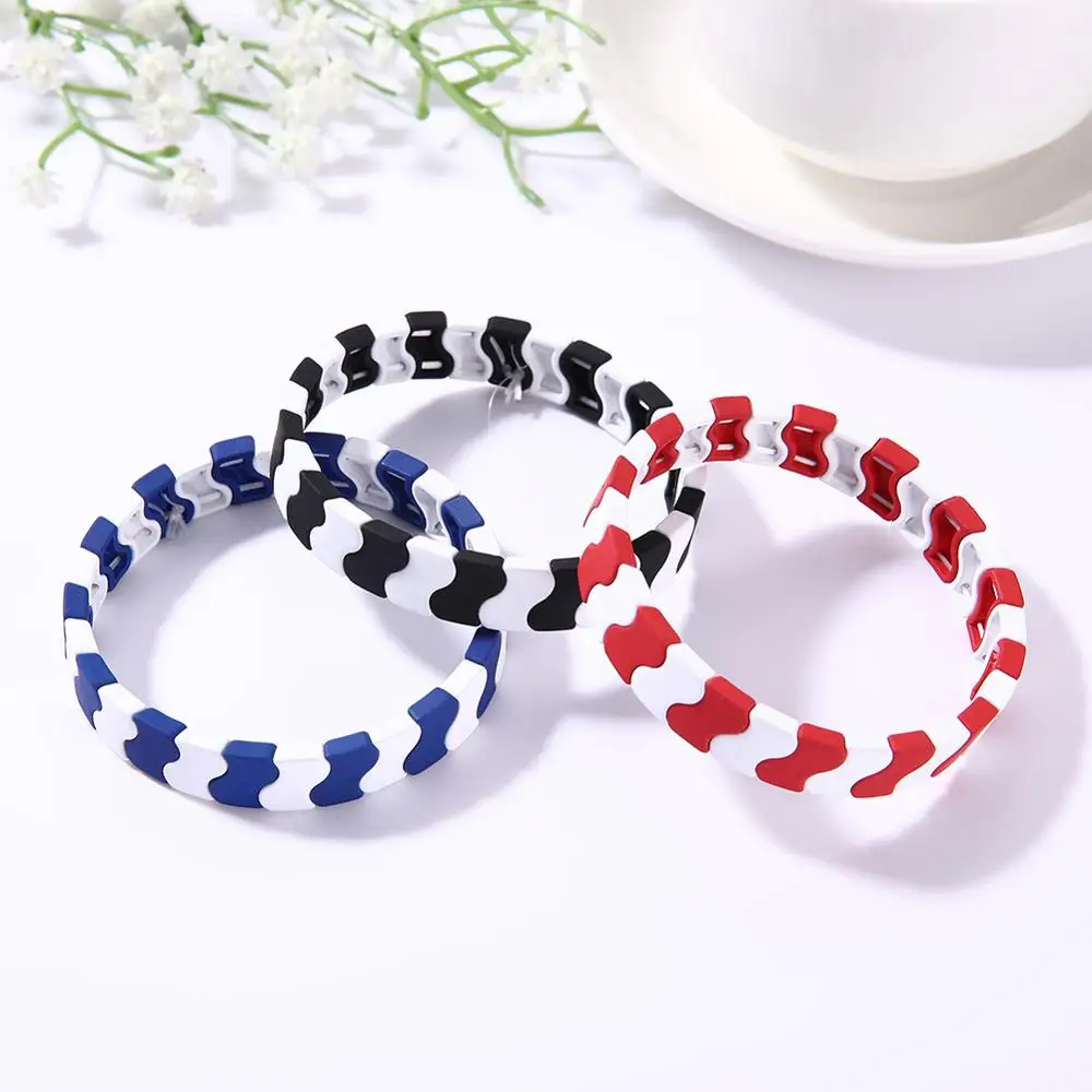 Skyrim модные растягивающиеся браслеты из сплава с краской ручной работы