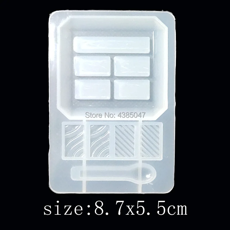 Прозрачная силиконовая форма для сухоцветов декоративная смола поделок