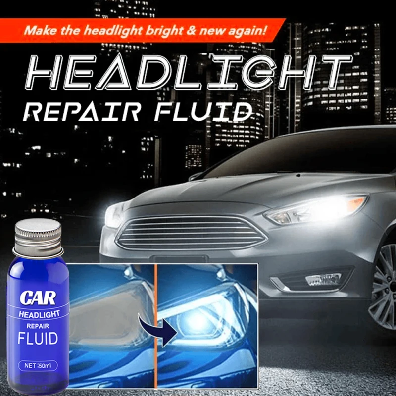 

Headlight Repair Coating Solution Repair Kit Car Headlight Repair Liquid Headlight Polishing Anti-scratch And Maintenance Liquid