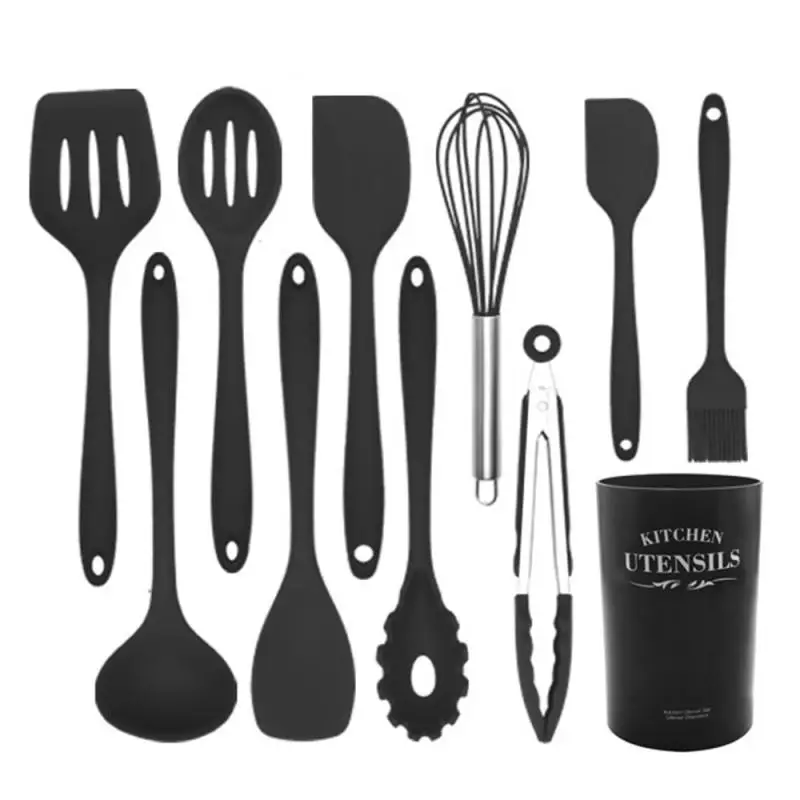 

Silicone Spoon Shovel Cooking Utensil Set Baking Tool Kitchen Gadget Non Sticky