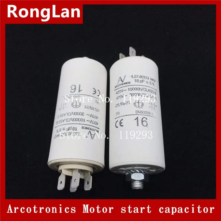 [BELLA] [Original authentic] Arcotronics 1.27 6 CC3 MKP 2 5 мкФ 4 8 F 16uf 20 25 30 50 5% конденсаторов запуска