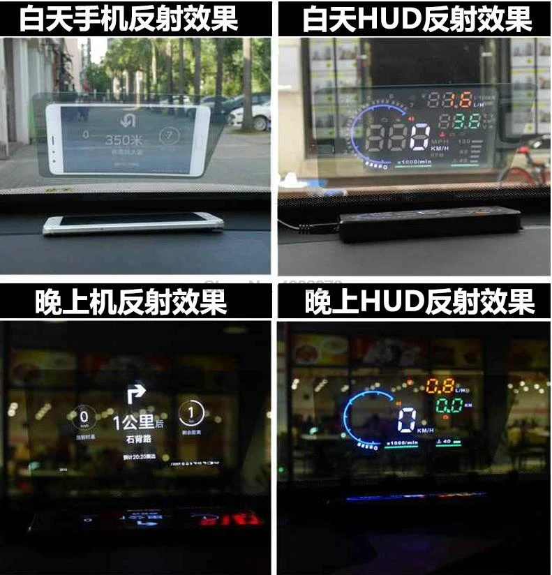 От DHL/fedex 1000 шт. горячий Автомобиль HUD светоотражающая пленка головой вверх