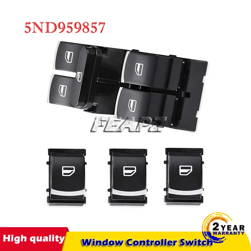 

5ND959857 5ND959855 для VW Touran Tiguan Passat B6 B7 CC Golf Mk5 MK6 Jetta переключатель оконного контроллера 5ND 959 857,5ND 959 855