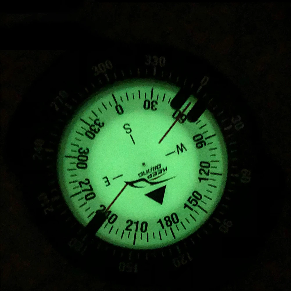 Новый 50 М часы сбалансированный водонепроницаемый компас подводный Компас для