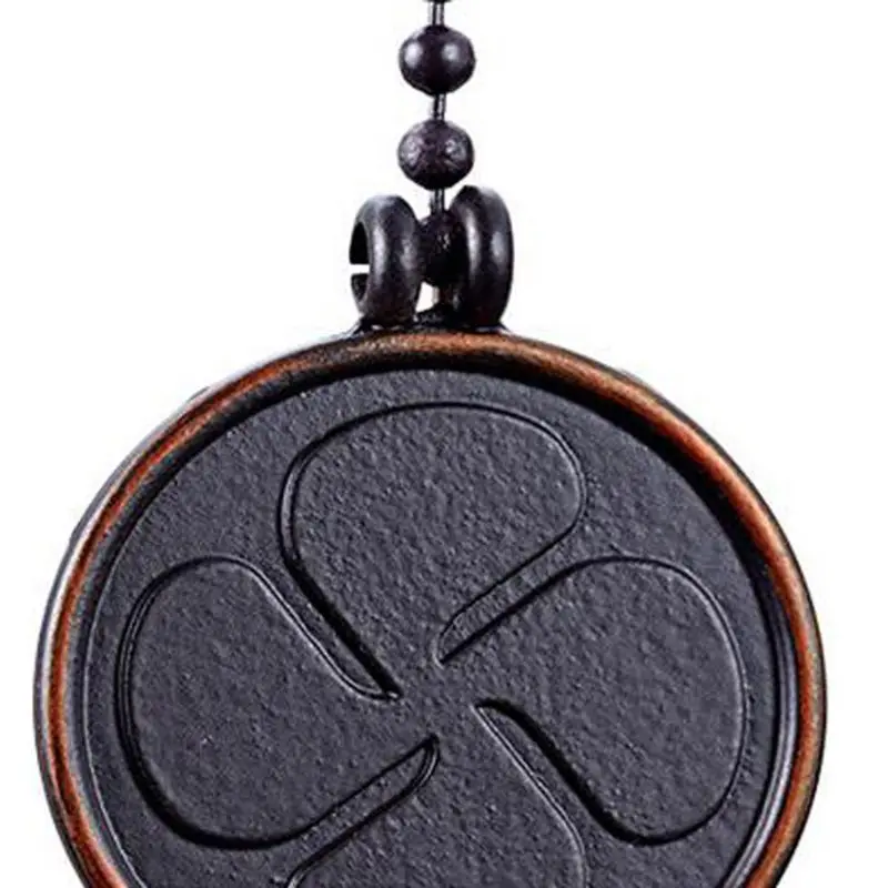 2-Pack Ceiling Fan Pull Chains - Light Bulb & Fan Shaped Design image 3