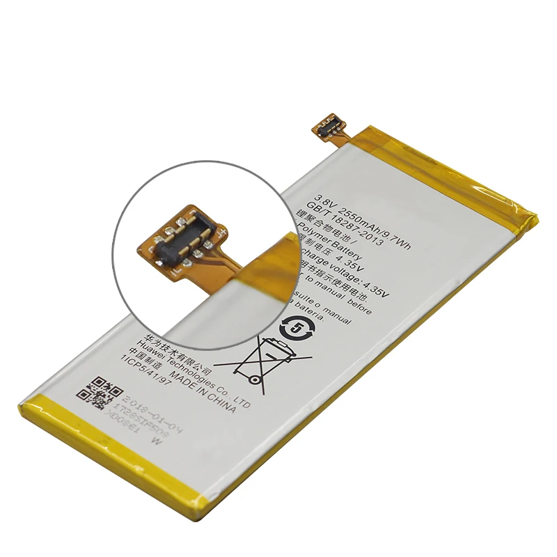 Новинка HB444199EBC + натуральная батарея для Huawei G660 L075 Honor 4C 2550mAh аккумулятор телефона