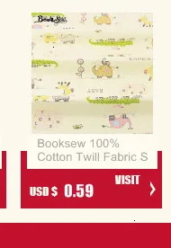 Booksew Лоскутное Шитье Хлопок саржевая ткань милые кошки животные дизайн ткань кукла подушка ремесло платье Материал тканевый измеритель ткани